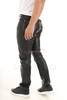 Mens genuine leather Jeans Trousers 2