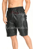 Stylish men's perforated leather shorts in high-quality craftsmanship, combining comfort and sophistication