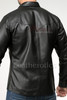 Men's Leather Police Shirt - back