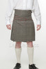 Tweed Wool Kilt Set Traditional Prince Charlie Jacket