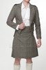Tweed Wool Kilt Set Traditional Prince Charlie Jacket