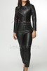 Custom Made One Piece Leather Suit For Men Women