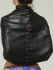 Back Binder Leather Straitjacket - back details
