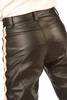 men's leather trousers - back
