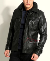 leather jacket men
