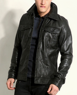leather jacket men