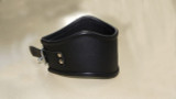 Real leather neck collar