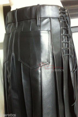 Mens Leather Kilt | Scottish leather kilt | Leatherotics