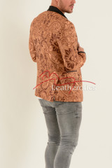 Deluxe Brown Men's Blazer Brown - back