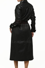 Dress-FBGM Leather dress - back