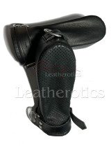 BDSM Leather Bondage Mittens 2