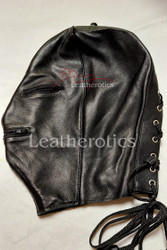 Discreet BDSM Shop UK slave Leather mask MO 2