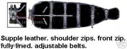 leather bodybag sack