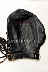 Leather isolation mask blind m3