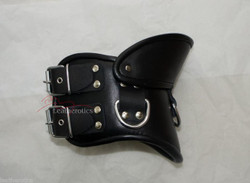 Leather neck collar