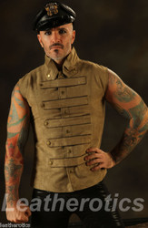 Mens Steampunk Military