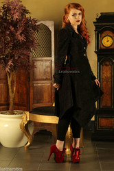 Womens Halloween Coat Gothic Vintage Jacket image 2