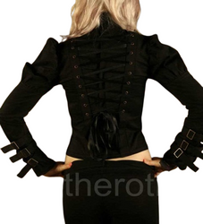 Unique Gothic top - back view