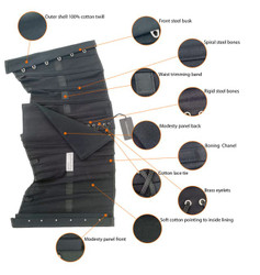 Black Cotton Belt details