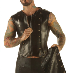 Mens Corset Vest