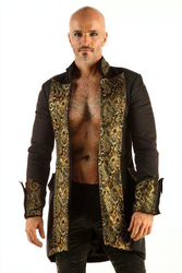 Mens steampunk jacket men