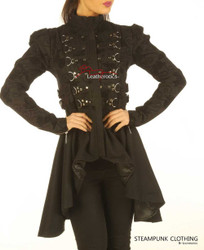 womens goth jacket Coat- Devils Top