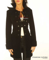 gothic jacket womens uk - front view