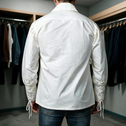 Jacobite French Cream Shirt back