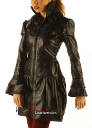 leather burlesque jacket