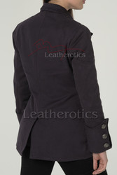 Womens Steampunk Military Jacket Top MSP 3