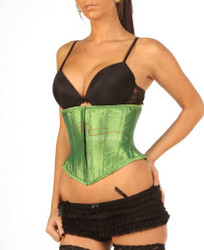 Satin Green Corset Belt