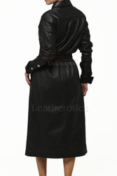 Dress-FBGM Leather dress - back