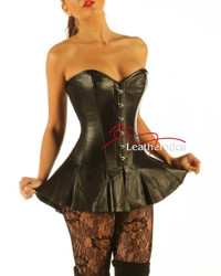 Corset Leather skirt