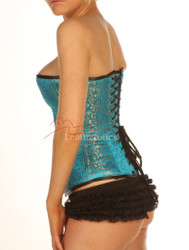 Turquoise Corset - Side View