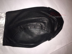 leather bondage mask
