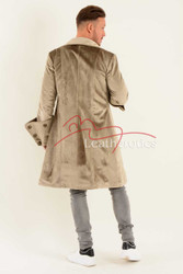 Mens frock coat with Cuffs - zoomed out