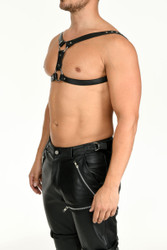 Men's Leather Harness 
Adjustable
