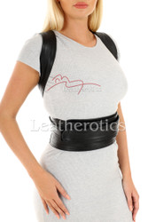 Women's Adjustable Leather Posture Support 1