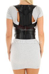 Women's Adjustable Leather Posture Support 3