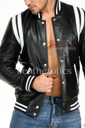 Men's Leather Jacket 5 - front