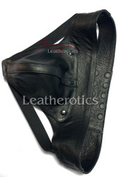 Men's leather jockstrap 2