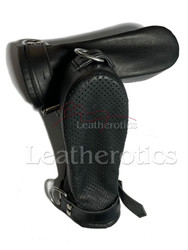 BDSM Leather Bondage Mittens 2
