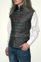 Waistcoat Grey Cotton