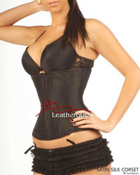 Black Sexy Plus Size Corset Underbust