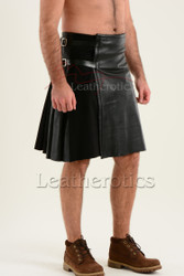 Cowhide Leather Kilt - Leatherotics UK