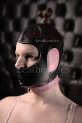 Black & Pink Womens Hood 1