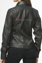 Unique leather shirt