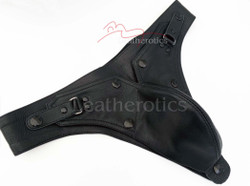 Men's Leather Jock Pouch Underwear 030