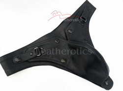 Men's Leather Jock Pouch Underwear 030