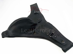 Men's Leather Jock Pouch Underwear 030